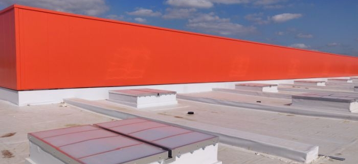 hő- és füstelvezető kupolák